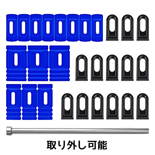 WHDZ 車凹み修理ツールセット ABS+ステンレス製 へこみ直し 引っ張り工具 吸盤 自動車板金 DIY修理 ブルー