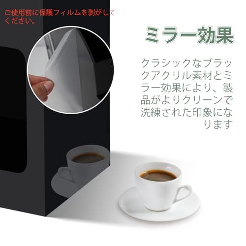 5列6セル 紙コップホルダー 業務用 収納スタンド ブラック