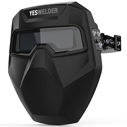 YESWELDER 自動遮光溶接ゴーグル 真色表示 超軽量 遮光度5-13 保護眼鏡