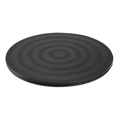 GOODCHI 直径20cm 小型ターンテーブル 360度回転 丸型 回転台 ABS樹脂製 テレビ・モニター・プロジェクター対応