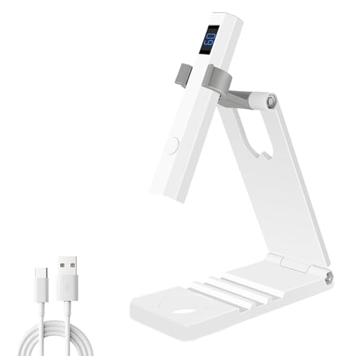 ペン型ジェルネイルライト USB充電式 手足両用 2段階タイマー 携帯便利 白