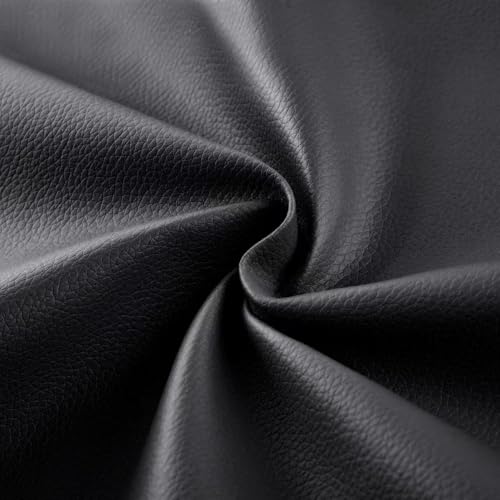 人工皮革生地ロール ブラック DIY裁縫・工芸品用